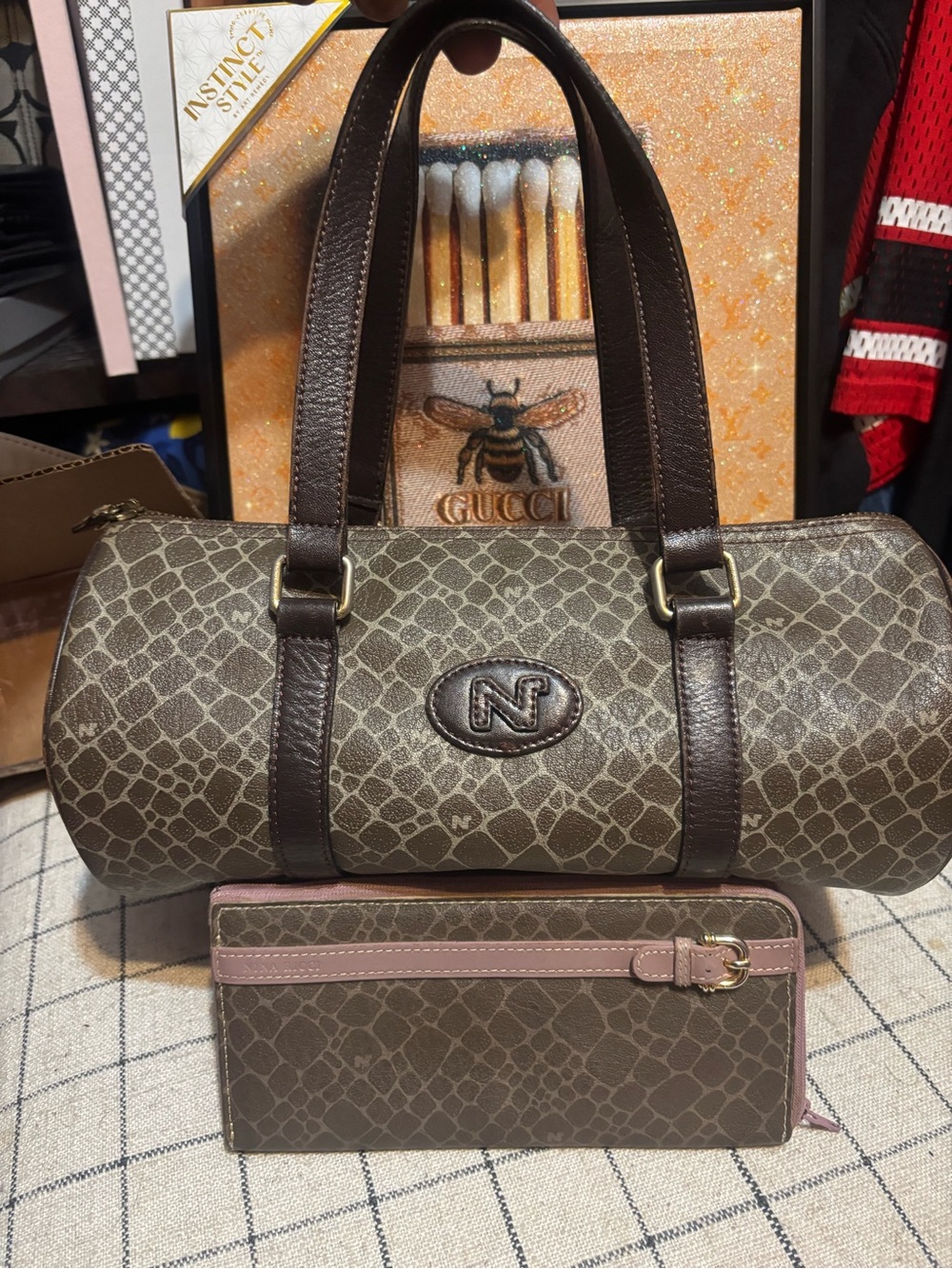 Nina Ricci bag and wallet